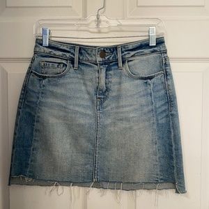 Mini Jean Skirt